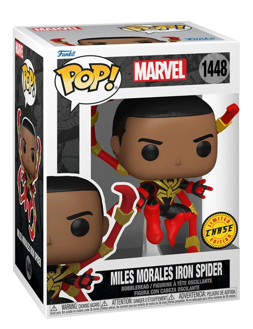 Figurine Pop Marvel's Spider-Man: Miles Morales #765 pas cher : Miles Morales costume classique [Chase Figurine Pop Marvel's Spider-Man: Miles Morales #765 pas cher : Miles Morales costume classique [Chase