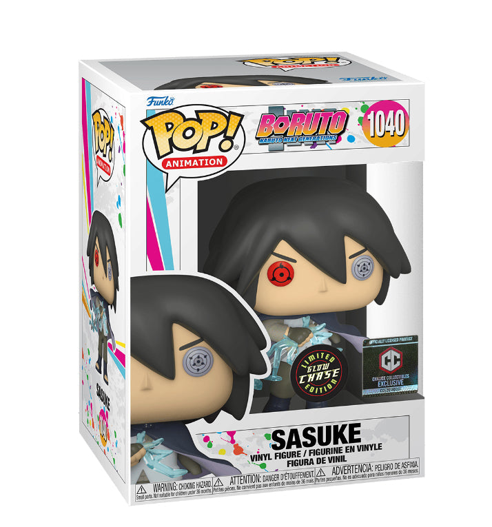 1040-Sasuke-Boruto-Chalice Collectibles Exclusive-Glow Chase