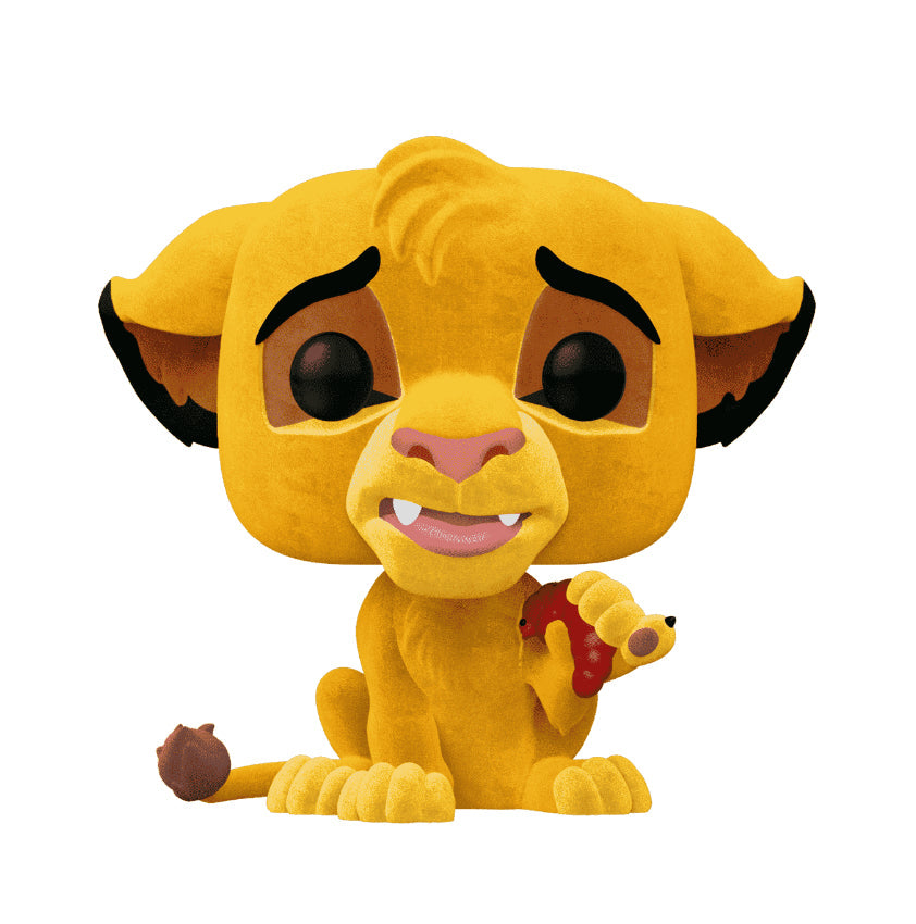 496-Simba-Disney-Funko HQ Exclusive-Flocked