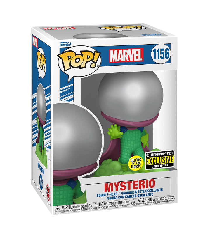 1156-Mysterio-Entertainment Earth Exclusive-Glows in the dark