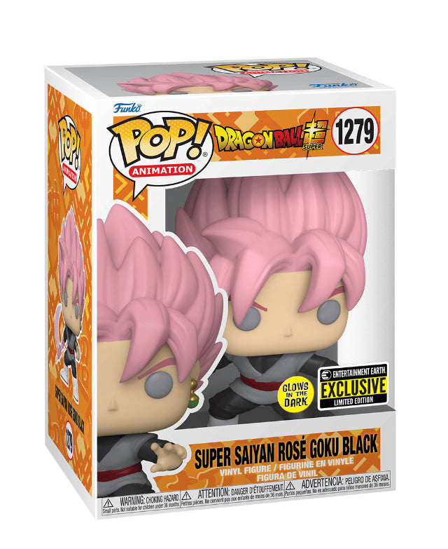 1279-Super Saiyan Rosé Goku Black-Entertainment Earth Exclusive-Glows in the Dark