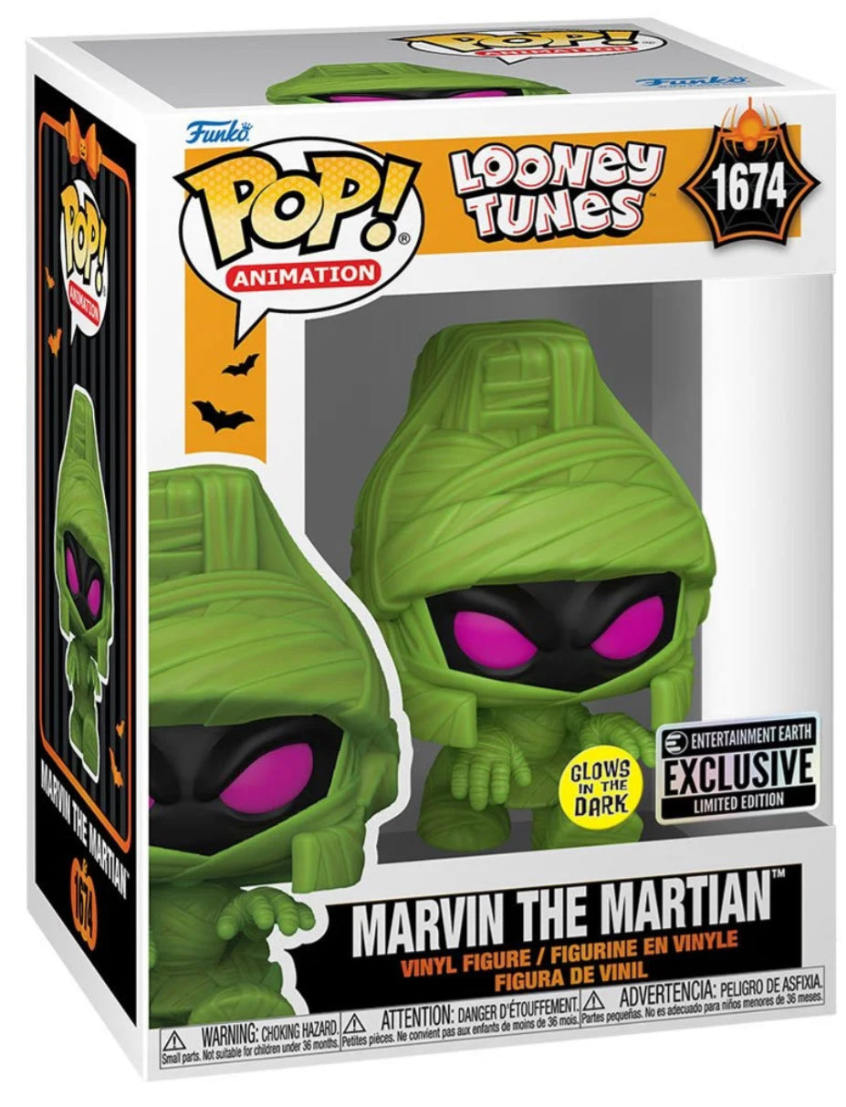 1674-Marvin the Martian-Entertainment Earth Exclusive-Glows in the Dark