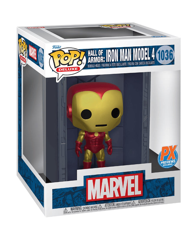 1036-Hall of Armor: Iron Man Model 4-Preview Exclusive