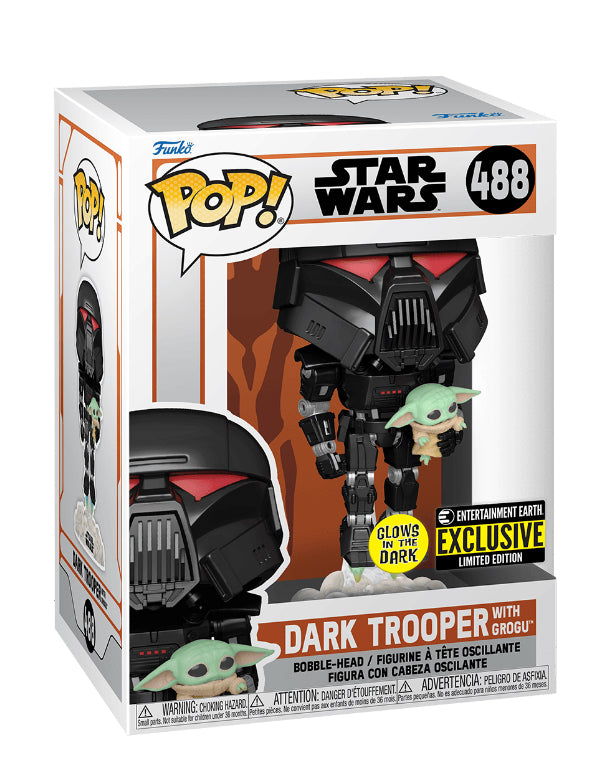 488-Dark Trooper with Grogu-Entertainment Earth Exclusive