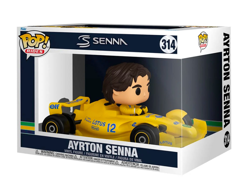 Ayrton Senna Deluxe Funko Pop Ride